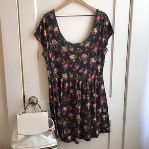 Floral babydoll dress